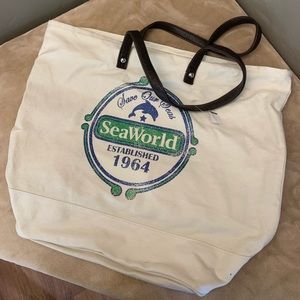 SeaWorld Canvas Tote